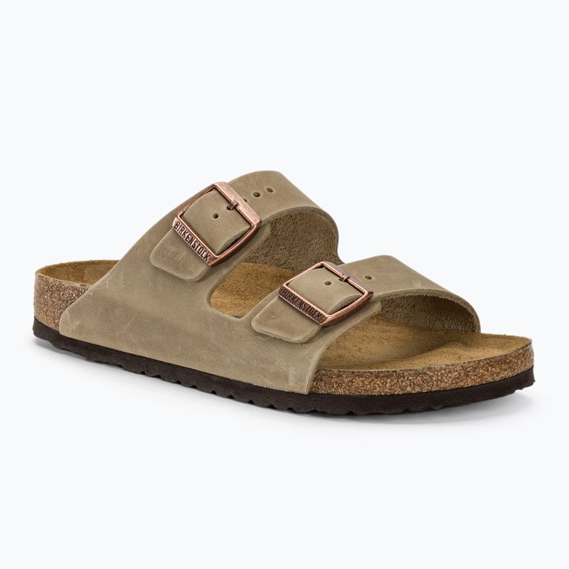 Papucs BIRKENSTOCK Arizona SFB LEOI Narrow tabacco brown