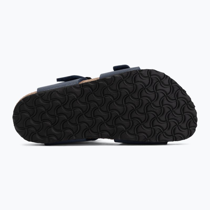 Gyerek szandálok BIRKENSTOCK New York Birkibuc Narrow navy 4