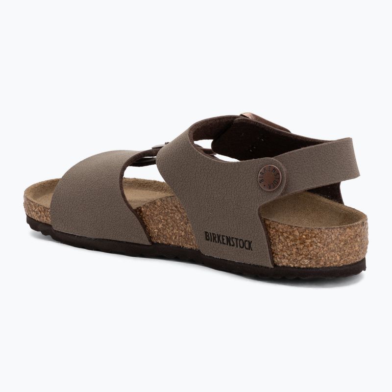 Gyerek szandálok BIRKENSTOCK New York Birkibuc Narrow mocha 3