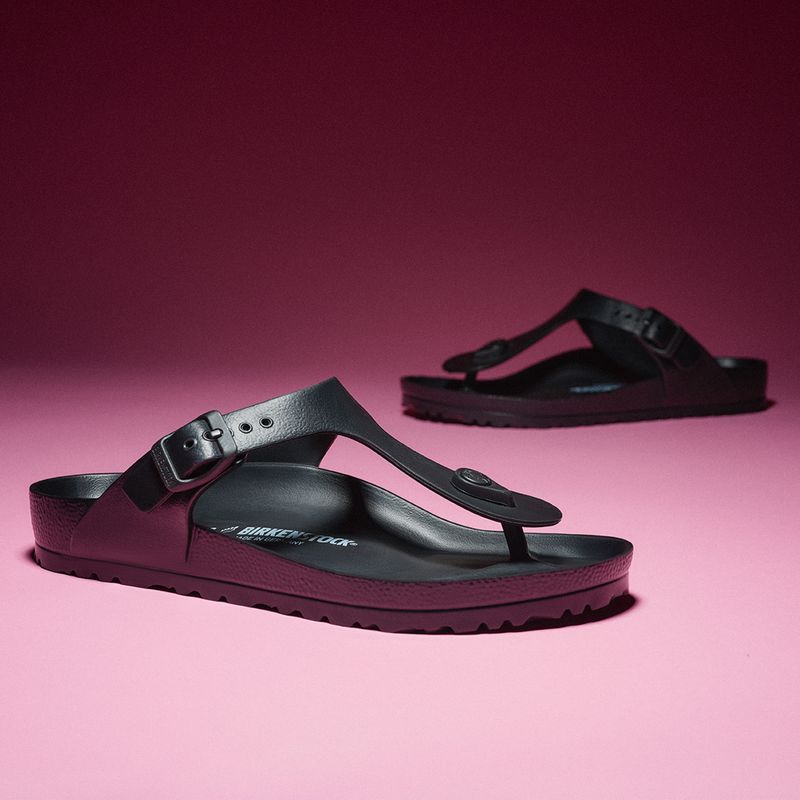 Flip-flop papucs BIRKENSTOCK Gizeh EVA Regular black 3