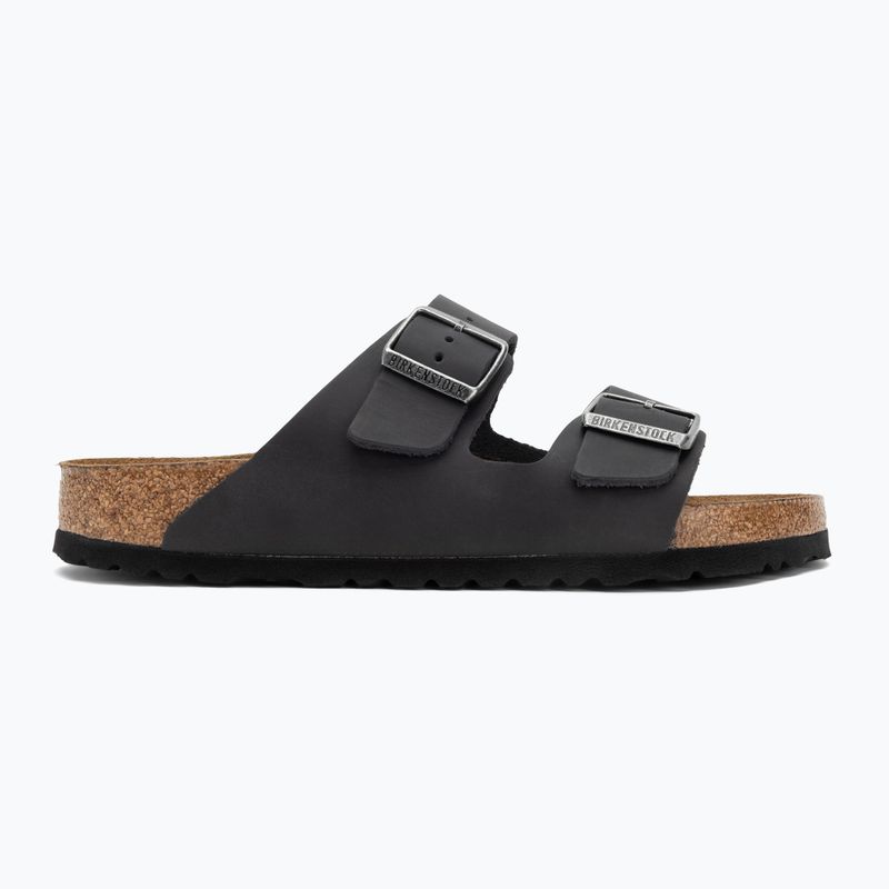 BIRKENSTOCK Arizona LEOI Regular fekete flip-flopok 2