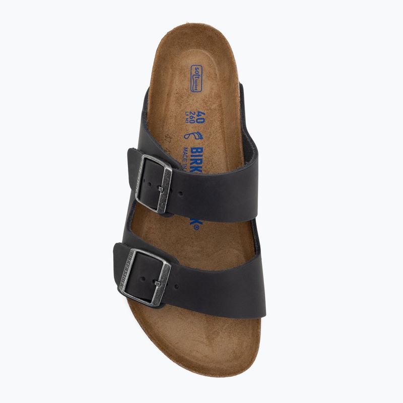 BIRKENSTOCK Arizona LEOI Regular fekete flip-flopok 5