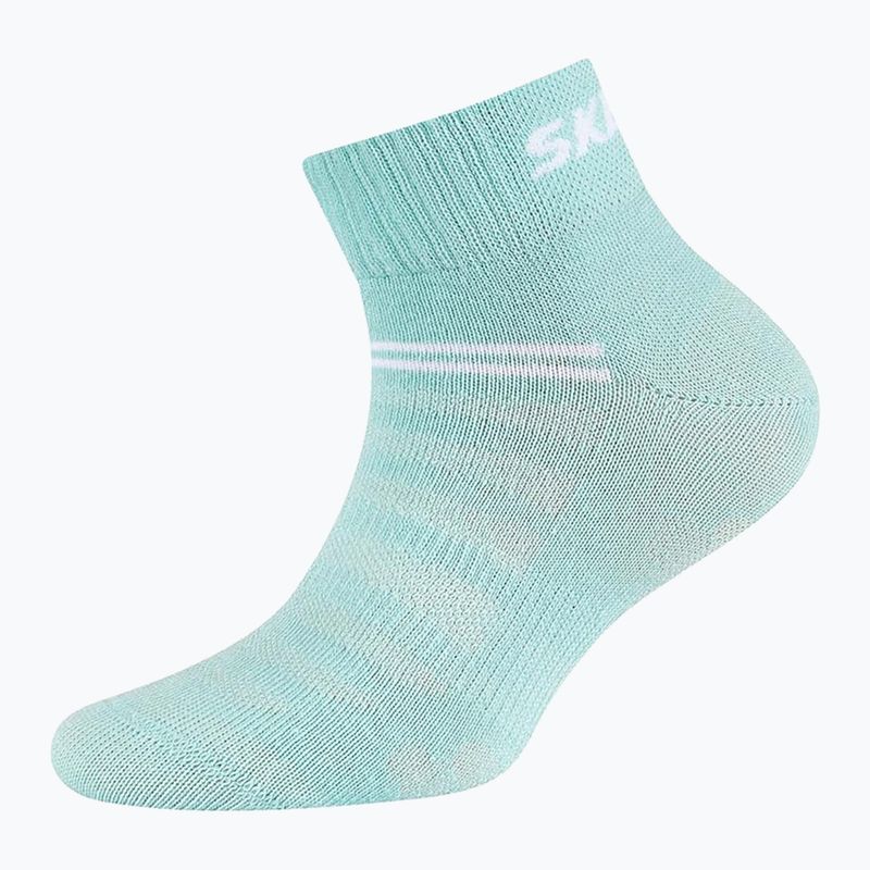 Zokni dziecięce Skechers Mesh Ventilation Quarter 5 pairs rainbow 3