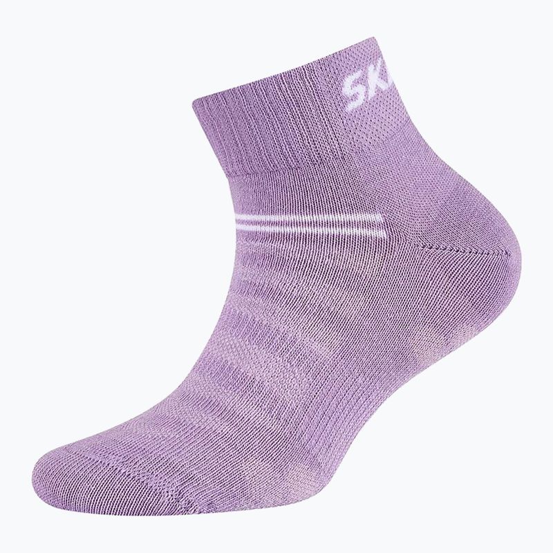 Zokni dziecięce Skechers Mesh Ventilation Quarter 5 pairs rainbow 4