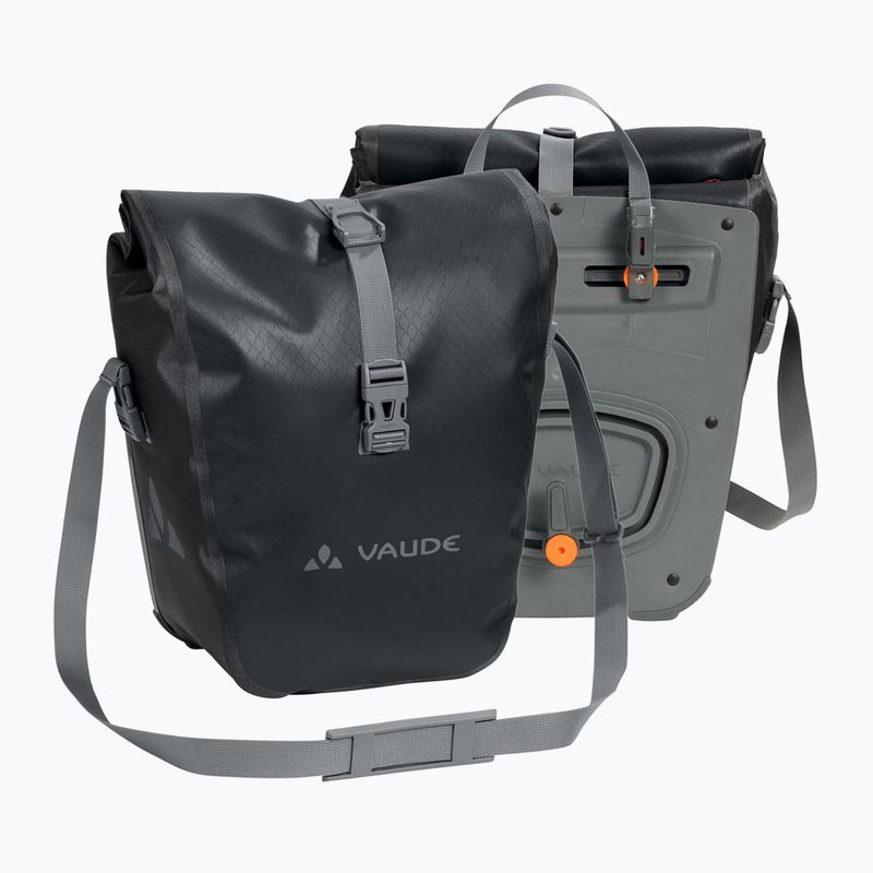 VAUDE Aqua Front 28 l fekete kerékpáros csomagtartó csomagtartó állványokhoz