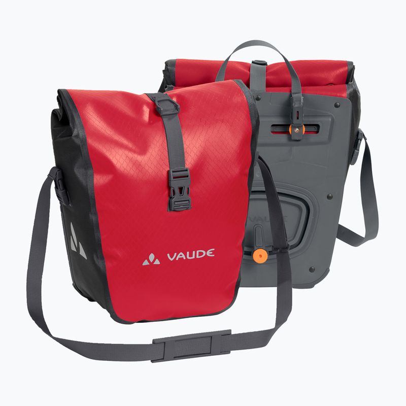 VAUDE Aqua Front 2 x 14 l kerékpár csomagtartó piros 3