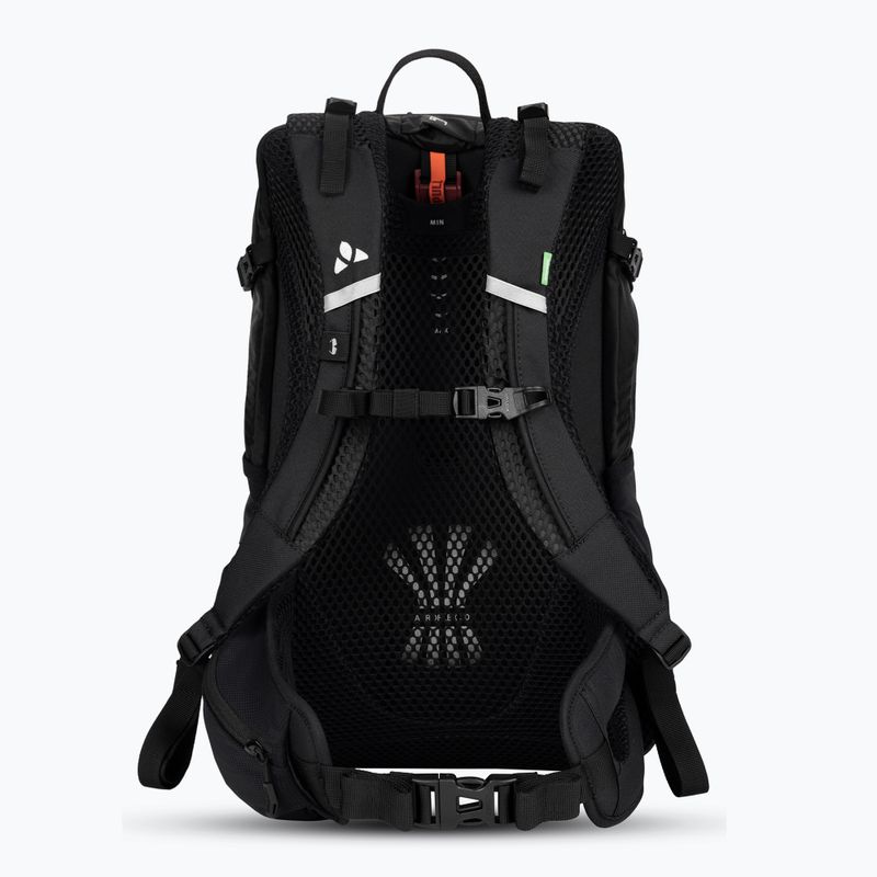 VAUDE Tremalzo 16 l kerékpáros hátizsák fekete 3
