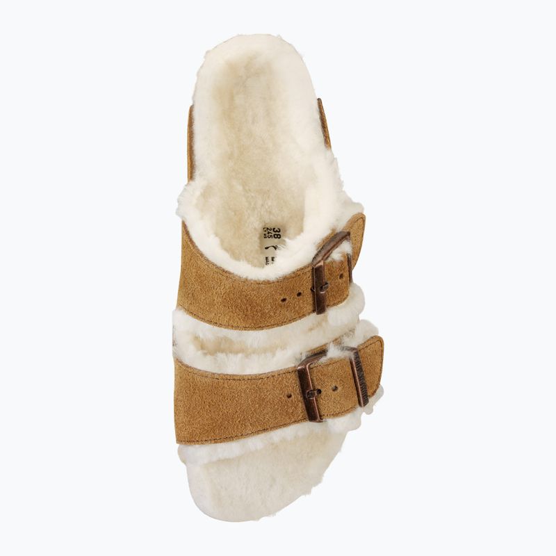 BIRKENSTOCK Arizona Shearling SL Narrow nerc flip-flopok 3