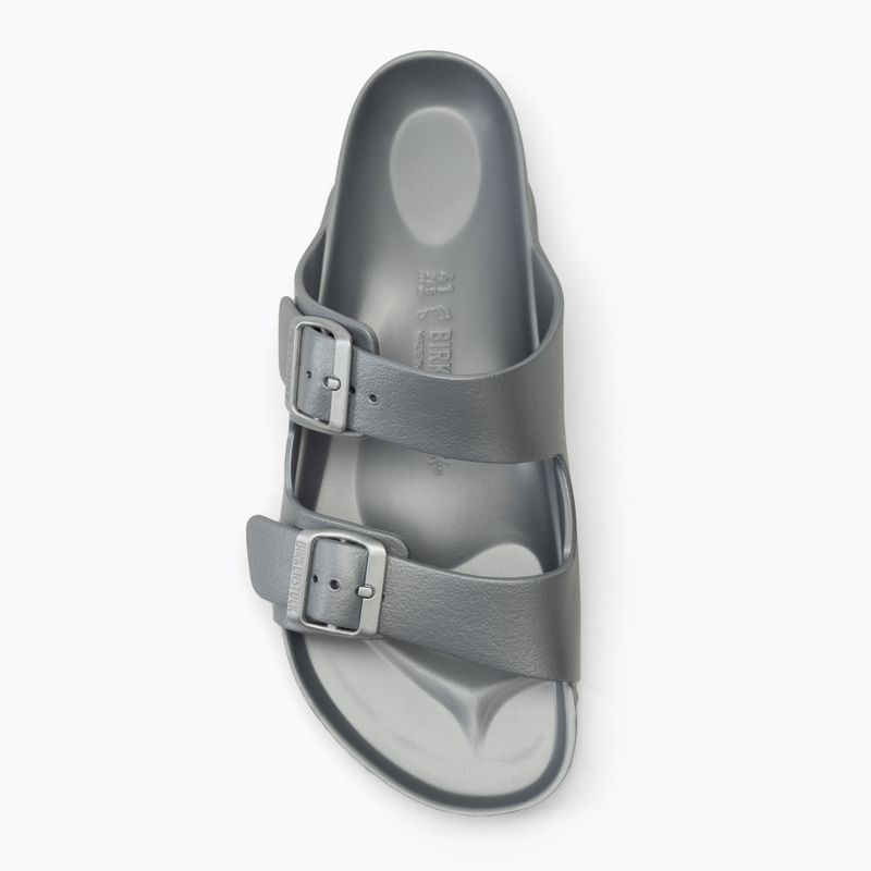 BIRKENSTOCK flip-flop Arizona EVA Metallic Regular fémes ezüst színben 5