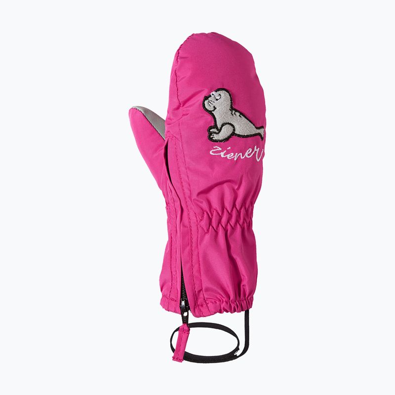 Gyerek síkesztyű ZIENER LE Zoo Minis pop pink 8