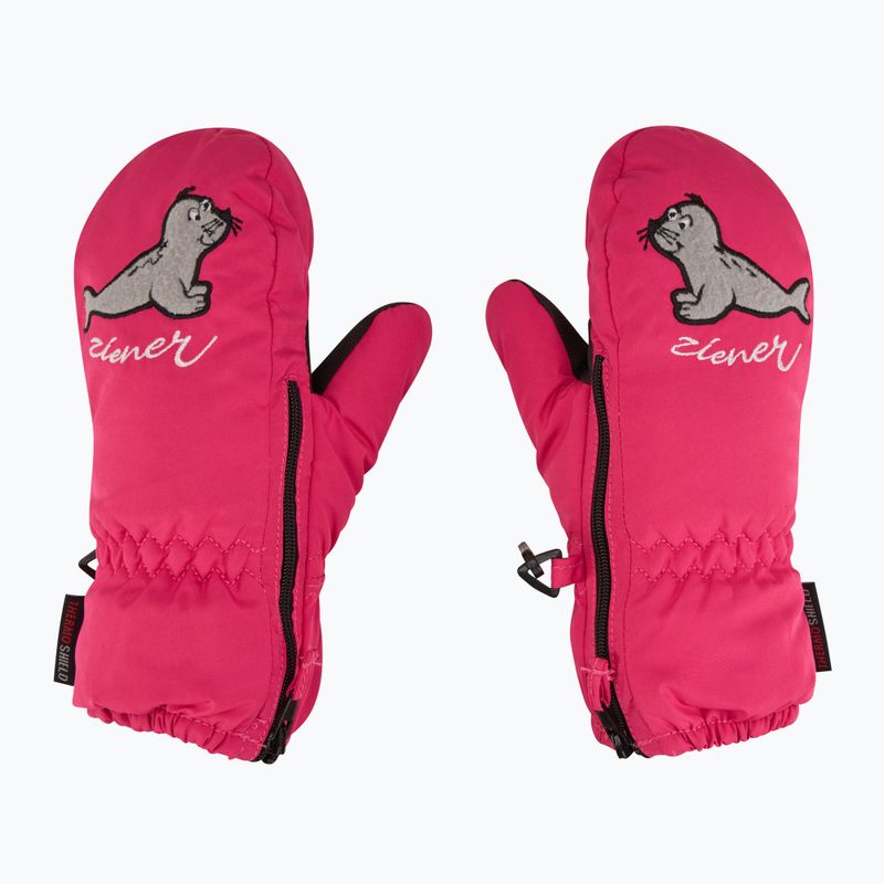 Gyerek síkesztyű ZIENER LE Zoo Minis pop pink 3