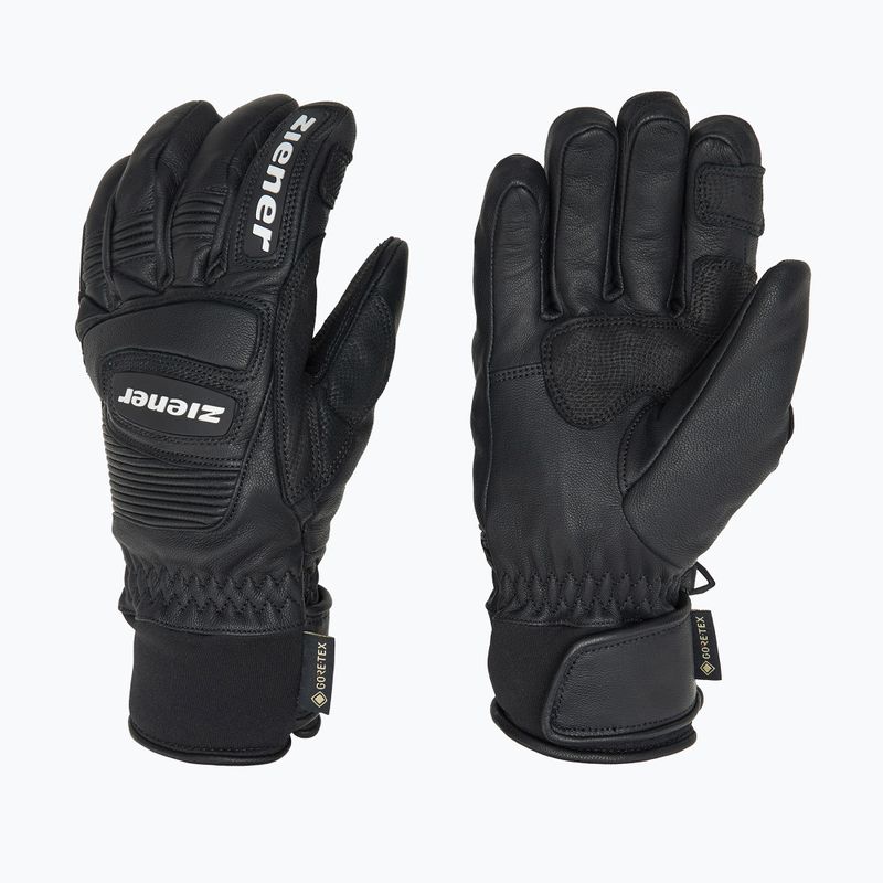 Férfi síkesztyű ZIENER Guard GTX + Gore Grip PR alpine black