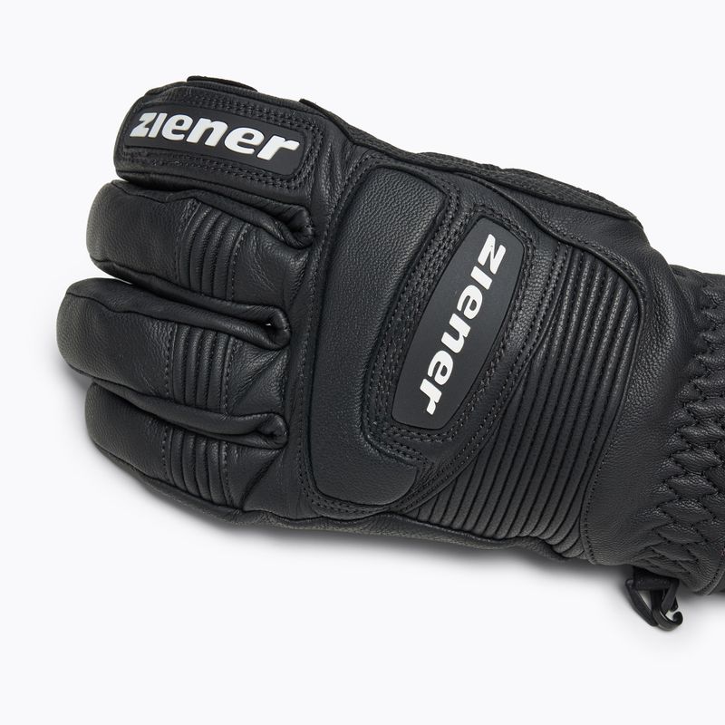Férfi síkesztyű ZIENER Guard GTX + Gore Grip PR alpine black 4
