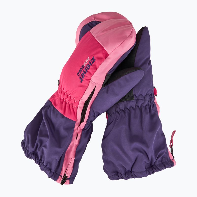 Gyerek síkesztyű ZIENER Levi As Minis dark purple