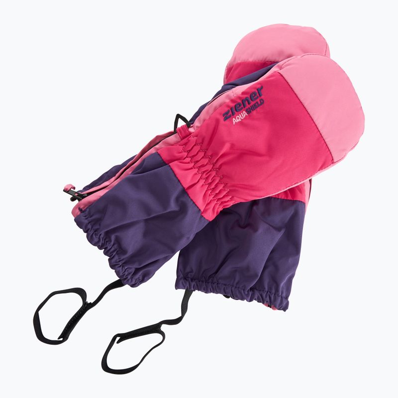 Gyerek síkesztyű ZIENER Levi As Minis dark purple 6