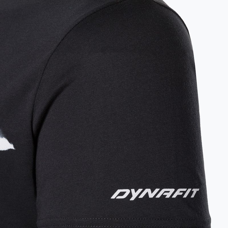Férfi DYNAFIT Graphic CO fekete out/aszkolt póló 4