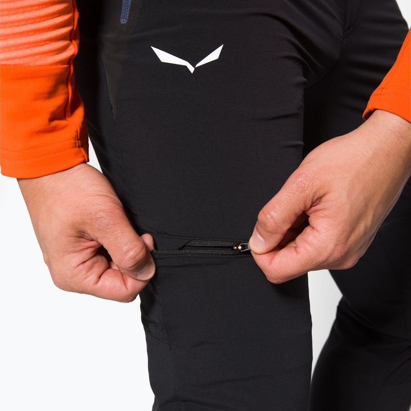 Férfi softshell nadrág Salewa Pedroc DST fekete 00-0000026957 4