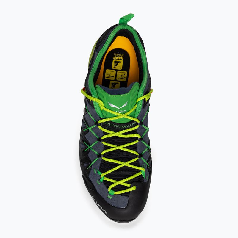 Salewa férfi Wildfire Edge közelítő cipő tengerészkék/sárga 00-0000061346 6