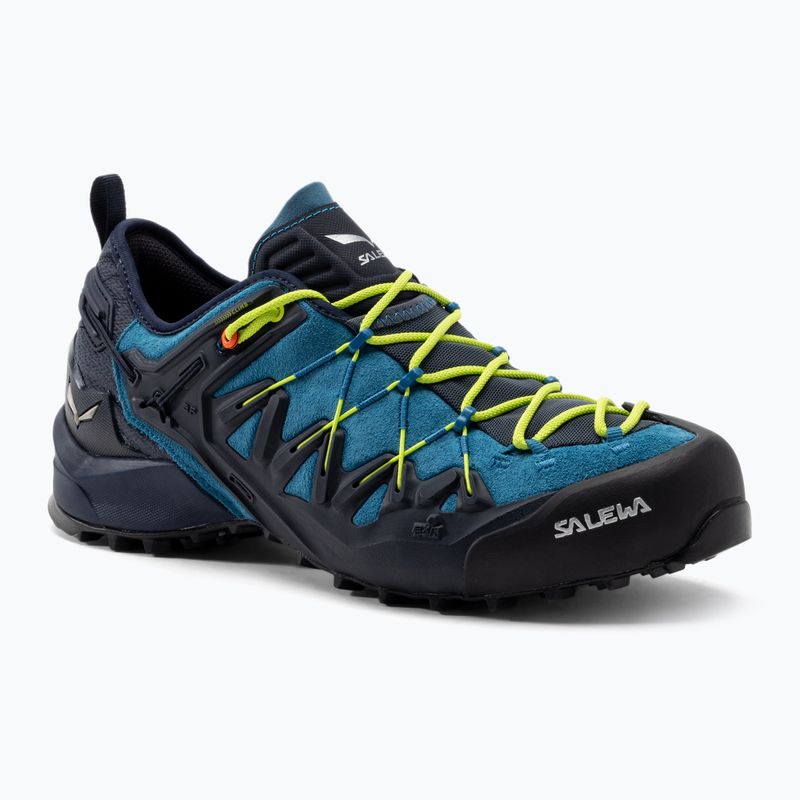 SALEWA Wildfire Edge férfi túrabakancs kék/sárga 61346