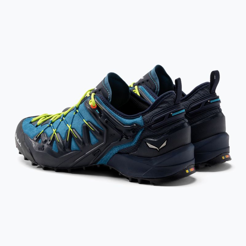 SALEWA Wildfire Edge férfi túrabakancs kék/sárga 61346 3