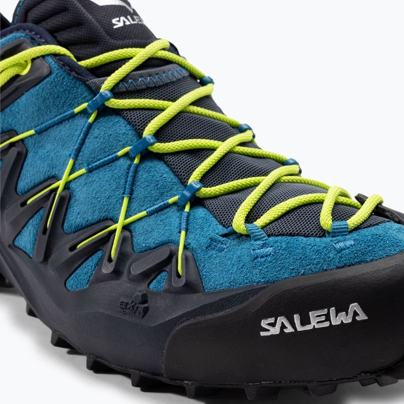 SALEWA Wildfire Edge férfi túrabakancs kék/sárga 61346 7