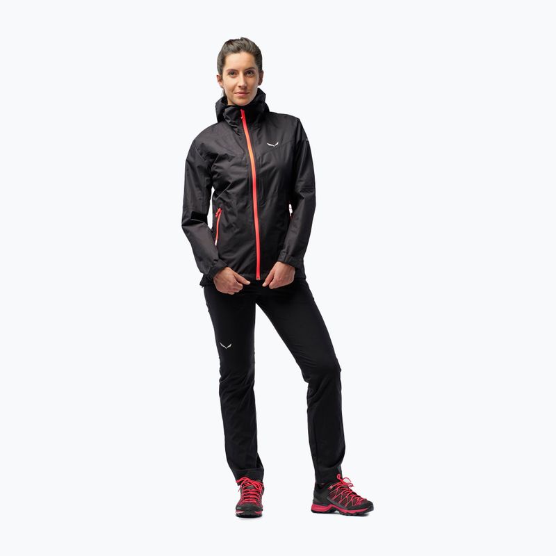Salewa női esőkabát Puez Aqua 3 PTX fekete 00-0000024546 2
