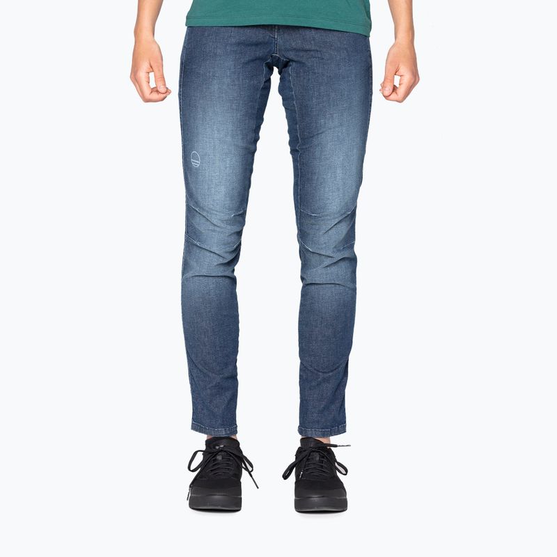 Wild Country női mászónadrág Session Denim kék 40-0000095209
