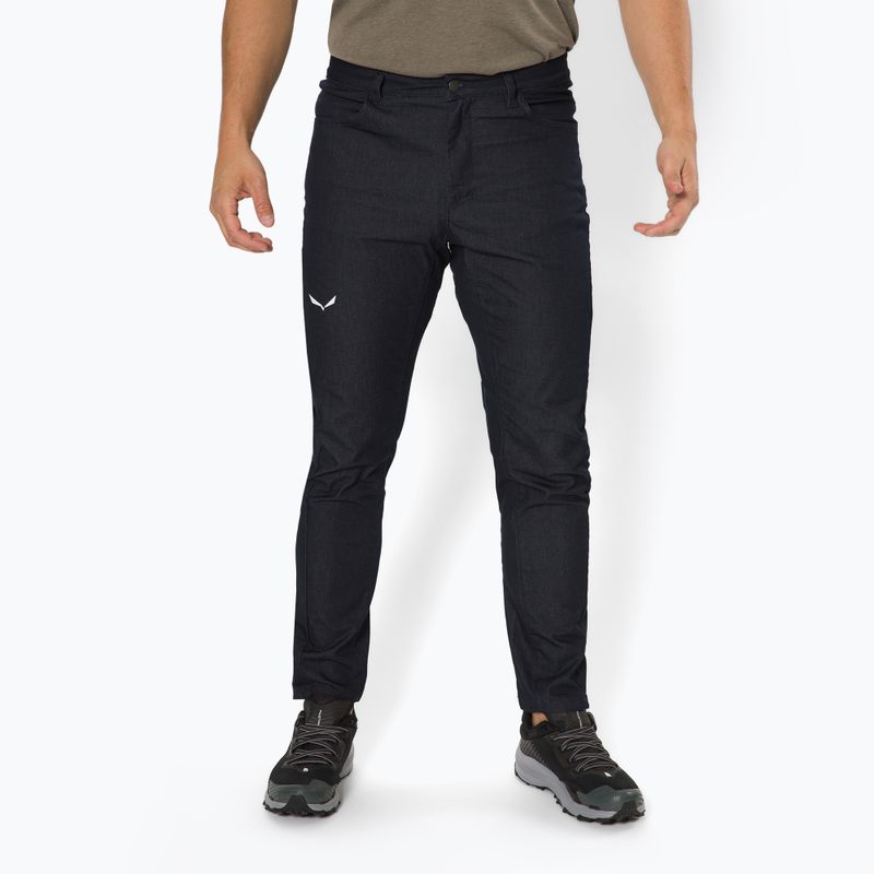 Salewa férfi hegymászónadrág Agner Denim 2 fekete 00-0000027876