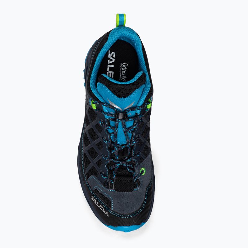 Salewa Wildfire gyermek túrabakancs kék és tengerészkék 00-0000064007 6