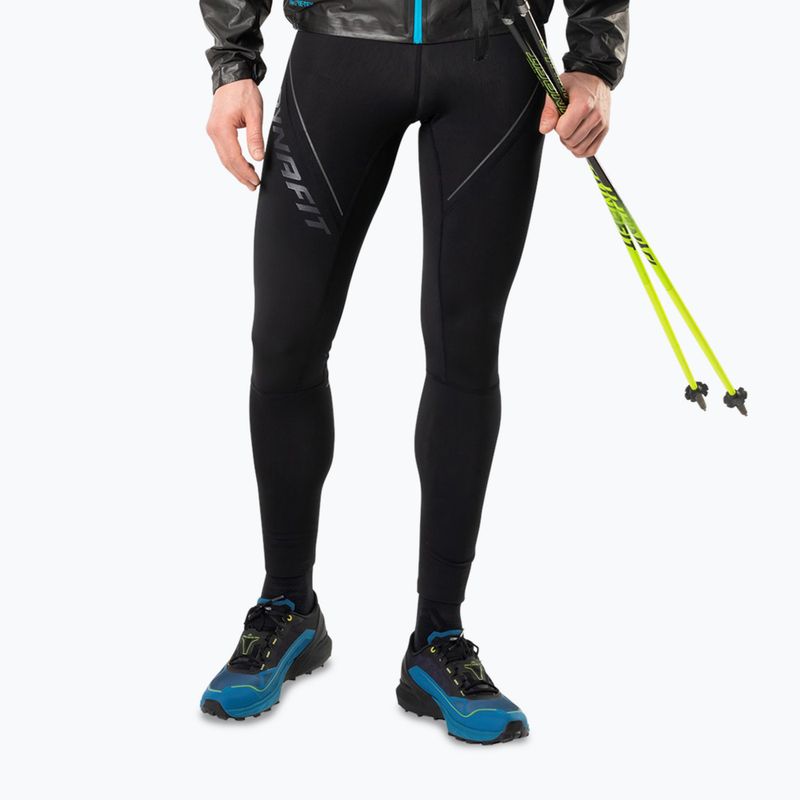 Férfi futóleggings DYNAFIT Winter Running black out