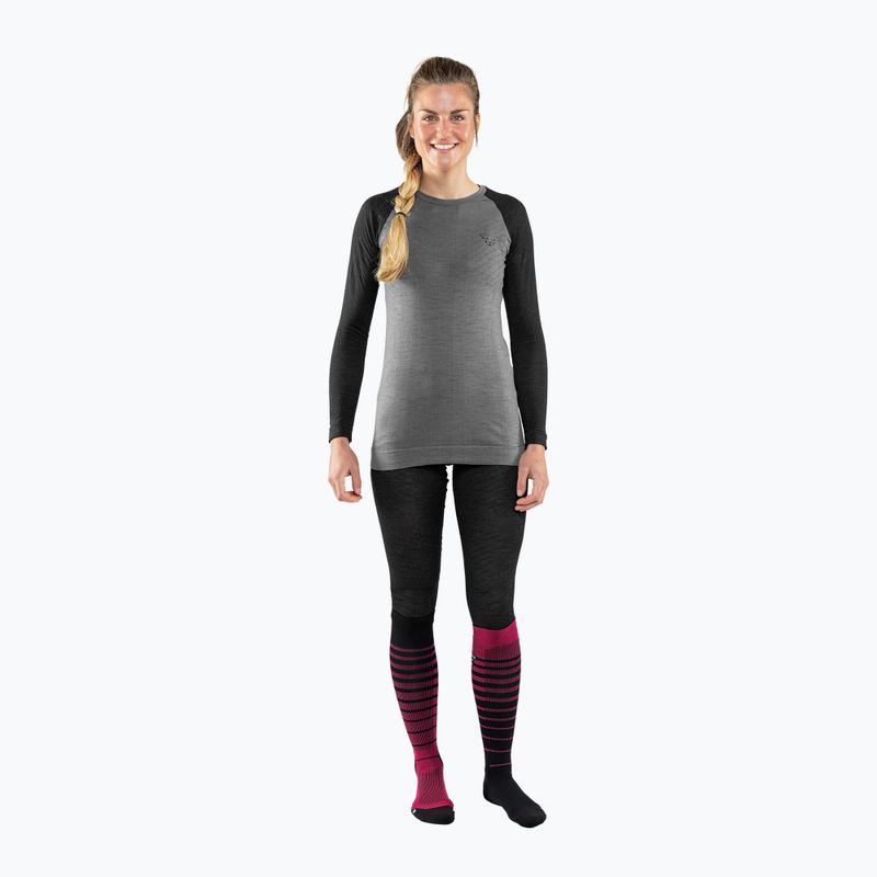 Női termoaktív felső DYNAFIT Tour Light Merino black out 2