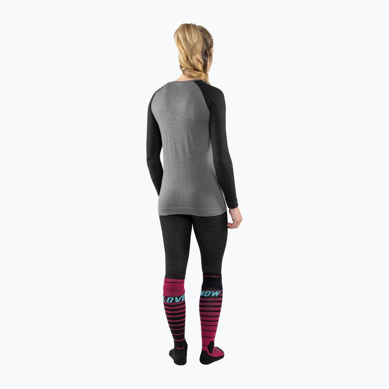 Női termoaktív felső DYNAFIT Tour Light Merino black out 3