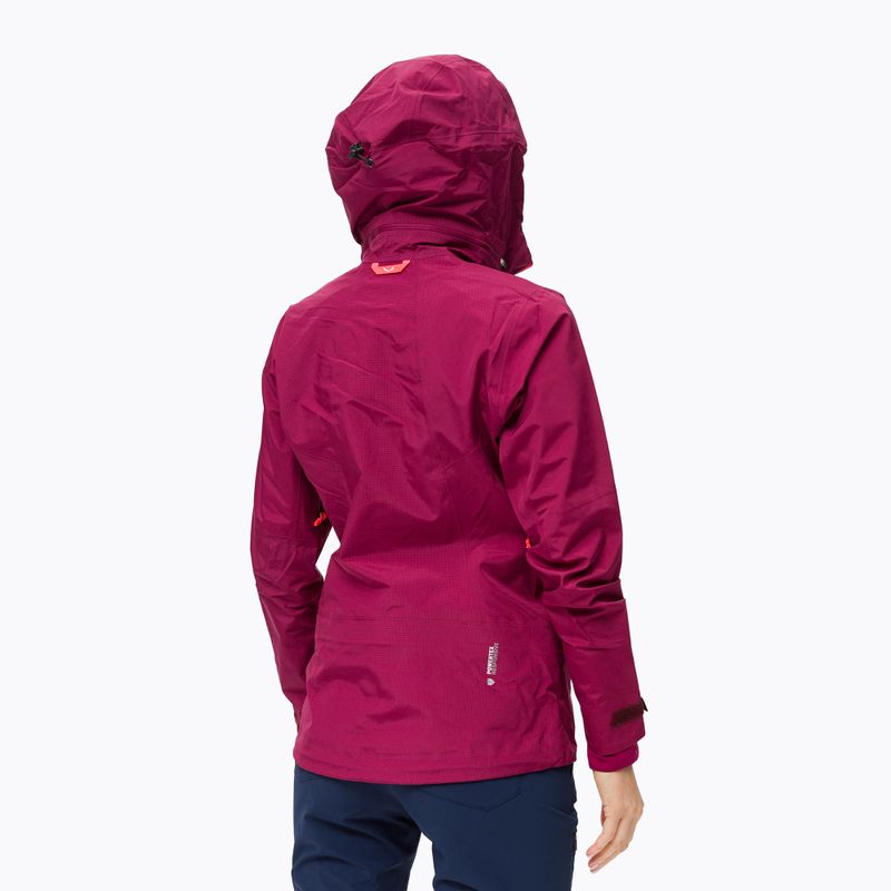 Salewa női esőkabát Sella Responsive gesztenyebarna 00-0000027879 4