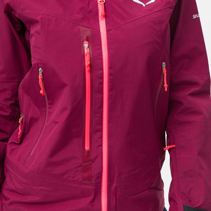 Salewa női esőkabát Sella Responsive gesztenyebarna 00-0000027879 5