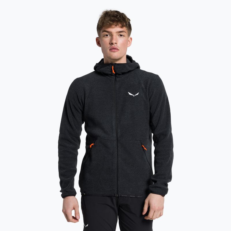 Férfi Salewa Nuvolao EN fleece pulóver fekete 00-0000027922