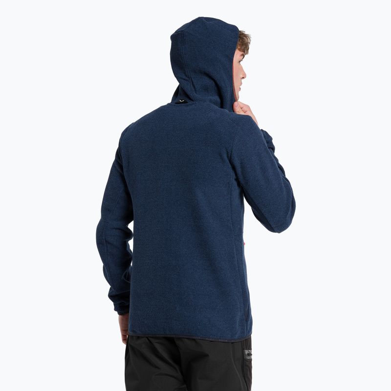 Férfi Salewa Nuvolo PL fleece pulóver sötétkék 00-0000027922 3