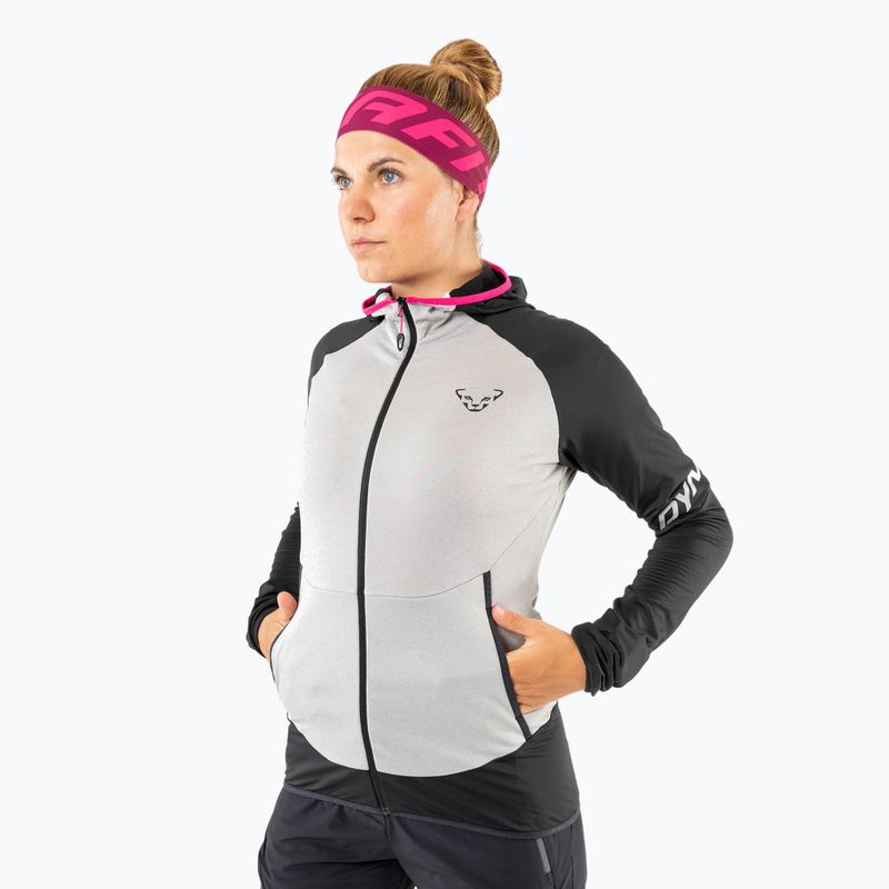 DYNAFIT női trekking dzseki Transalper Light Polartec Hoody fekete out