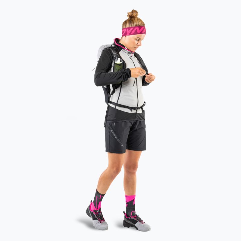 DYNAFIT női trekking dzseki Transalper Light Polartec Hoody fekete out 2