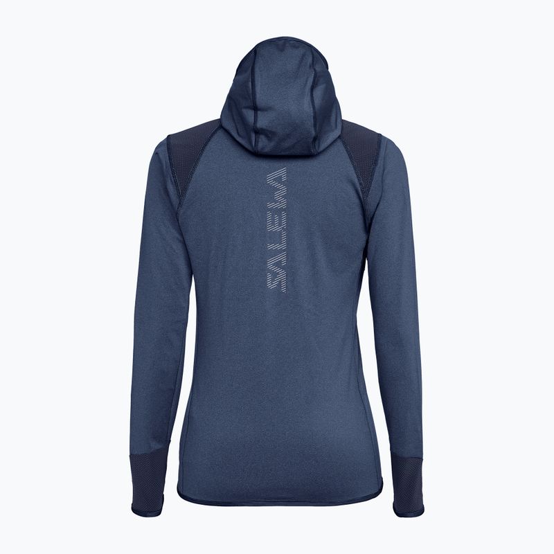 Salewa női fleece Agner Hybrid PL/DST FZ Hoody sötétkék 00-0000027372 9