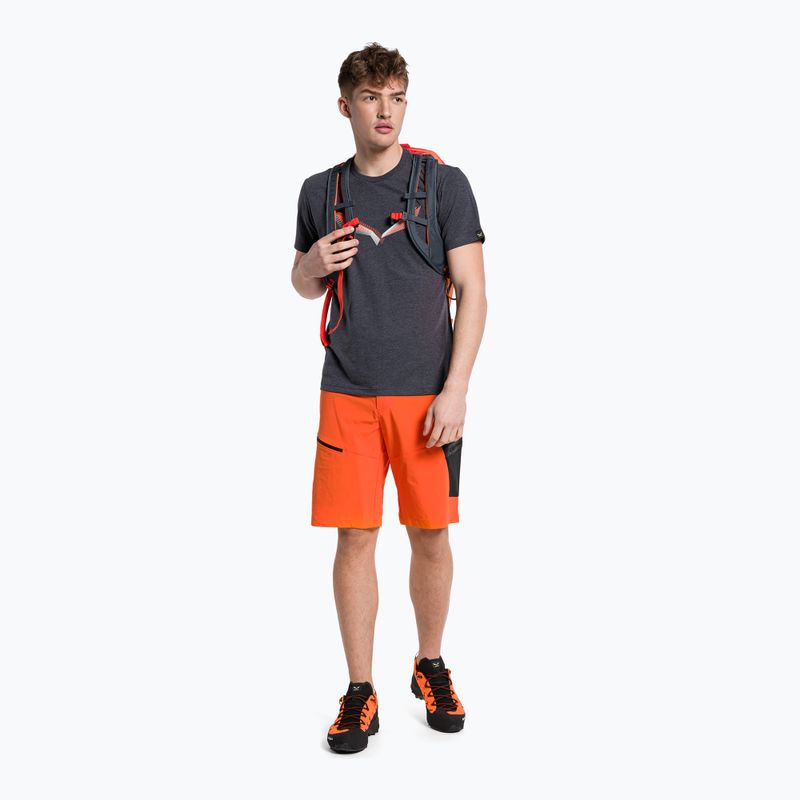 Férfi Salewa Lines Graphic Dry trekking póló tengerészkék 00-0000028065 2