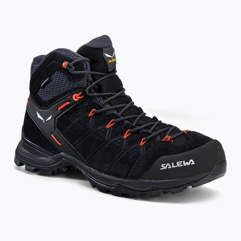 Salewa férfi Alp Mate Mid WP trekking bakancs fekete 00-0000061384