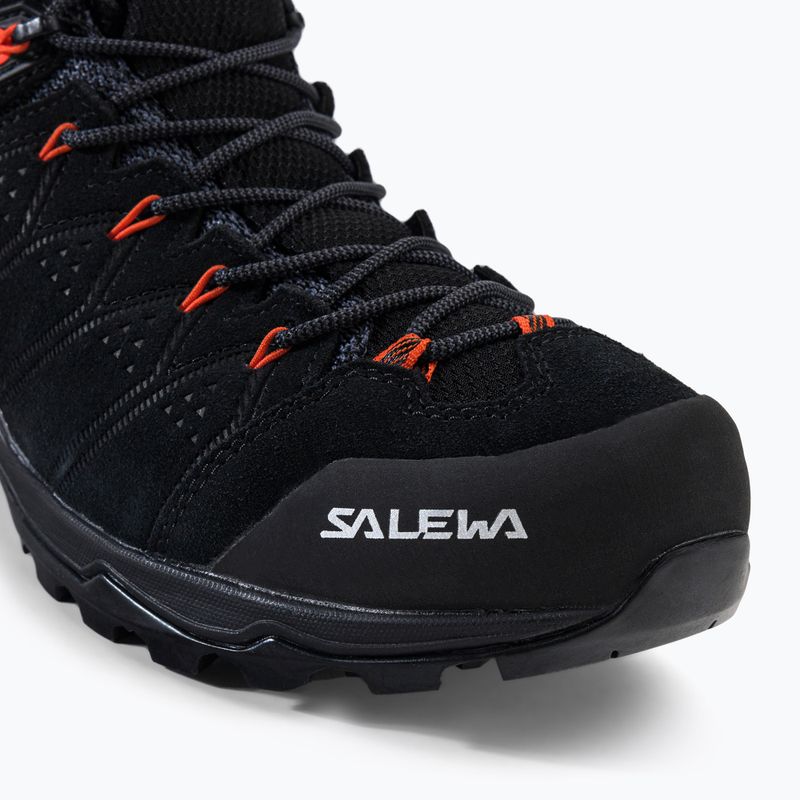 Salewa férfi Alp Mate Mid WP trekking bakancs fekete 00-0000061384 7