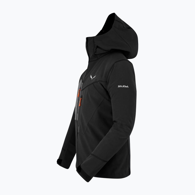 Salewa női softshell kabát Comici Sw/Dst fekete 00-0000027882 6