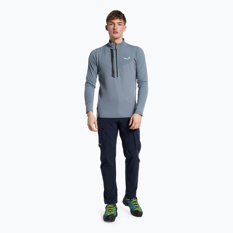 Férfi Salewa Vajolet szürke fleece pulóver 00-0000027887 2
