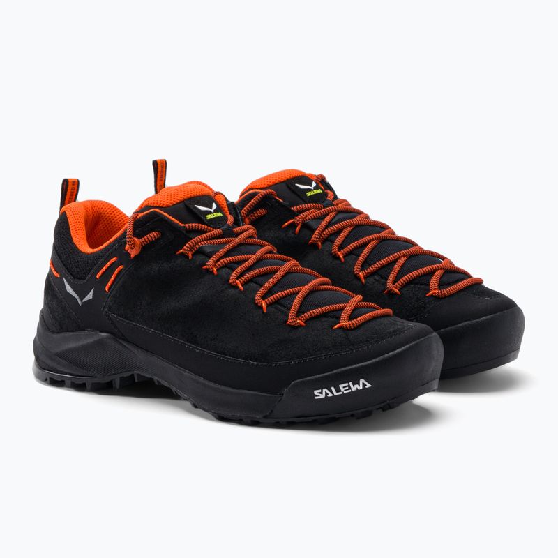 Salewa Wildfire Leather férfi túrabakancs fekete 00-0000061395 5