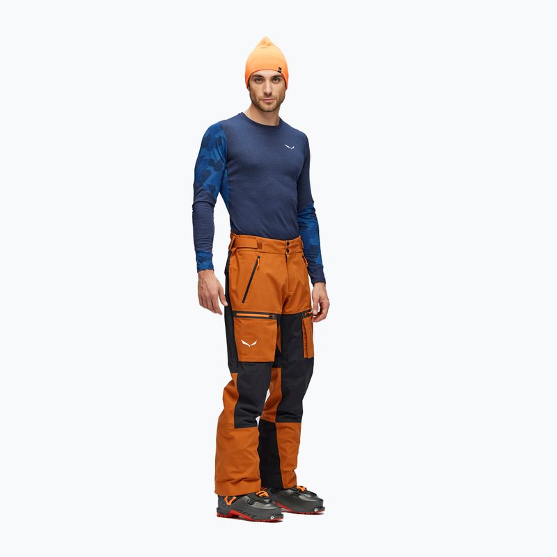 Salewa férfi membrános nadrág Sella 3L Ptxr narancs 00-0000028193 2