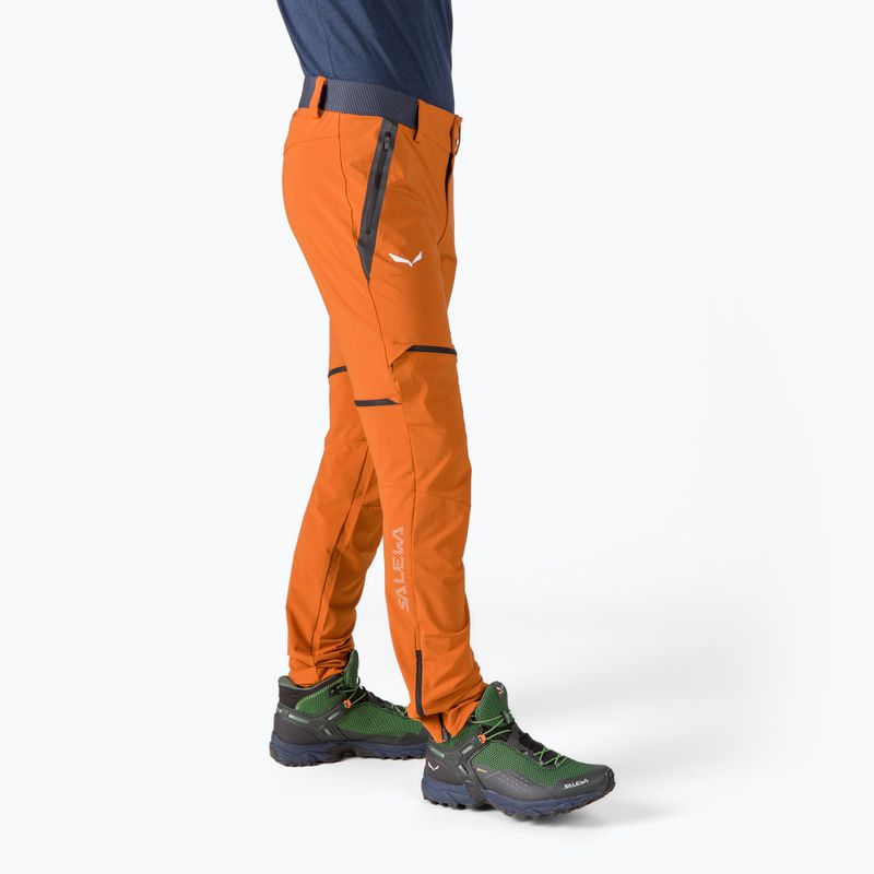 Férfi softshell nadrág Salewa Pedroc DST narancssárga 00-0000026957