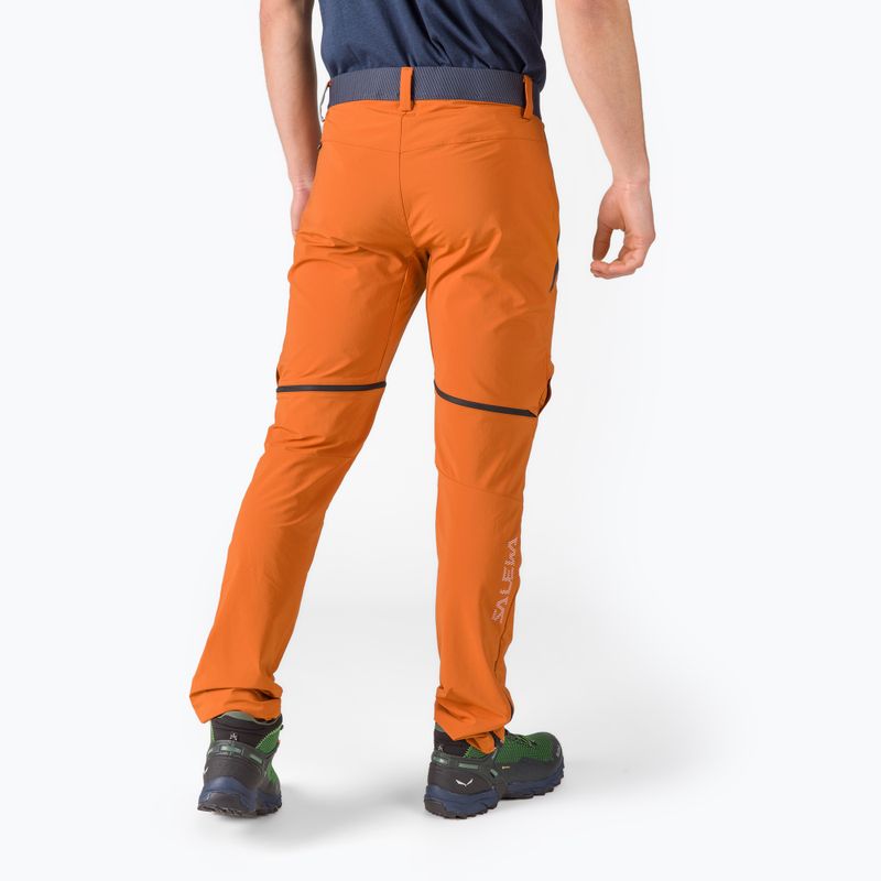 Férfi softshell nadrág Salewa Pedroc DST narancssárga 00-0000026957 4