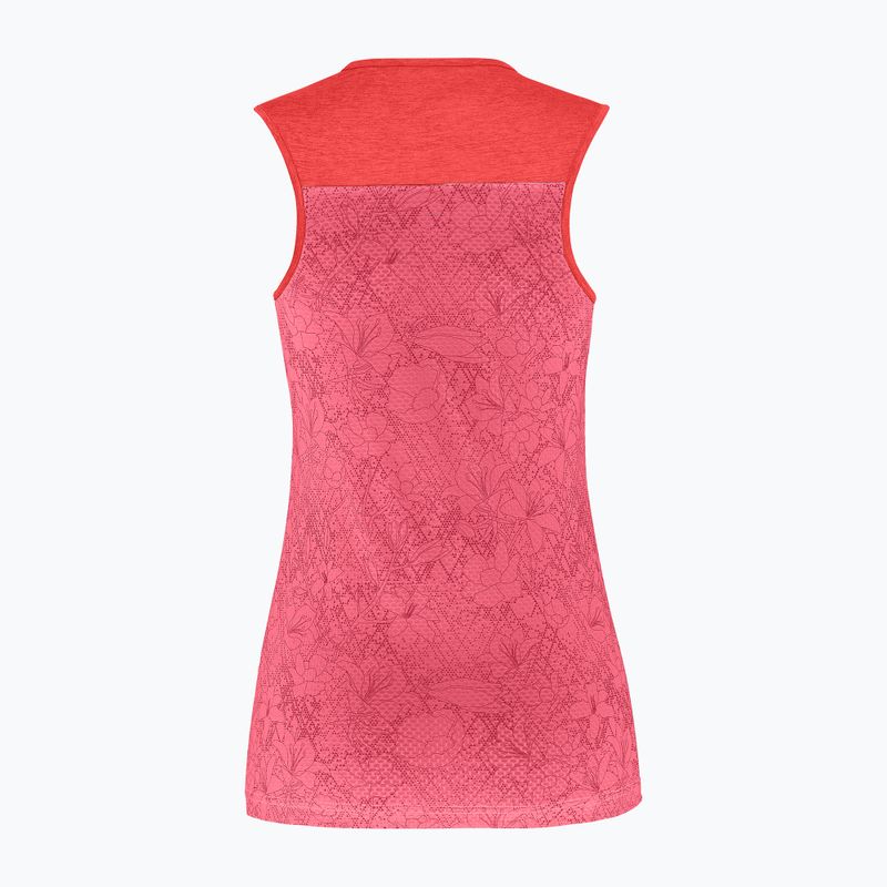Salewa női trekking póló Puez Graphic Dry Tank rózsaszín 00-0000027482 5
