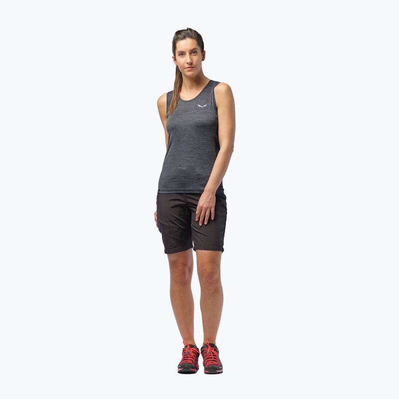 Női trekking póló Salewa Puez Graphic Dry Tank szürke 00-0000027482 2